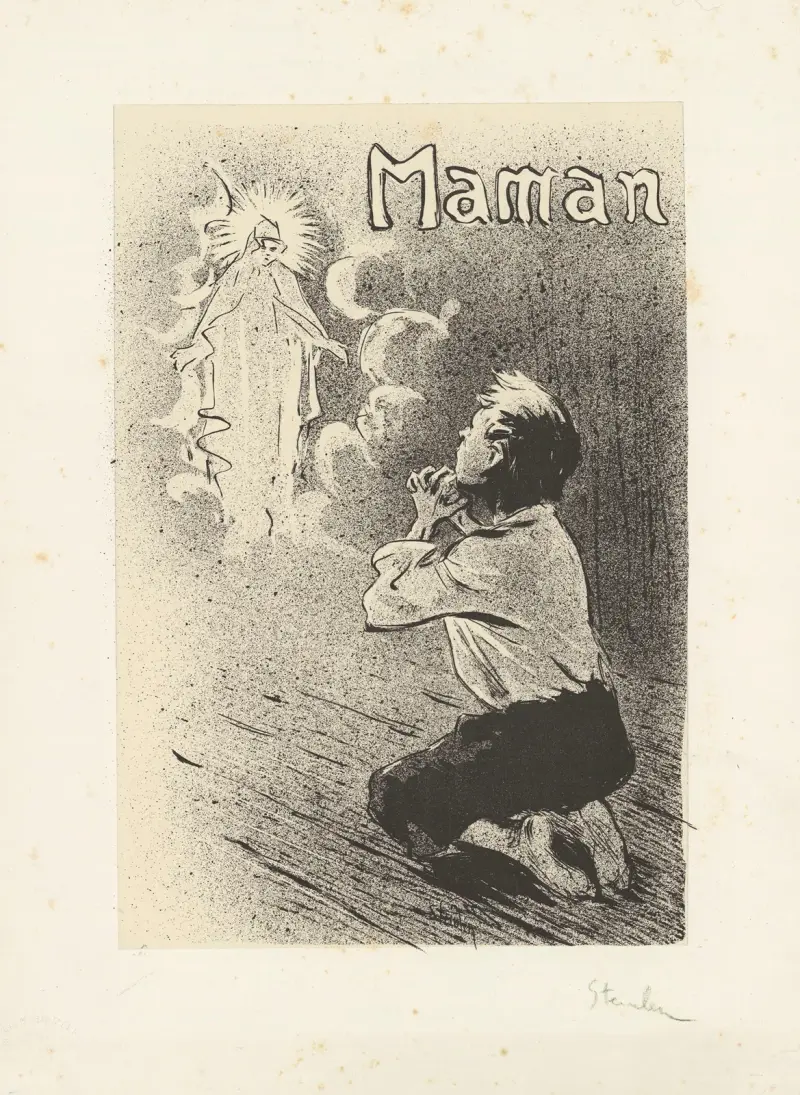 Mamma av Théophile Alexandre Steinlen