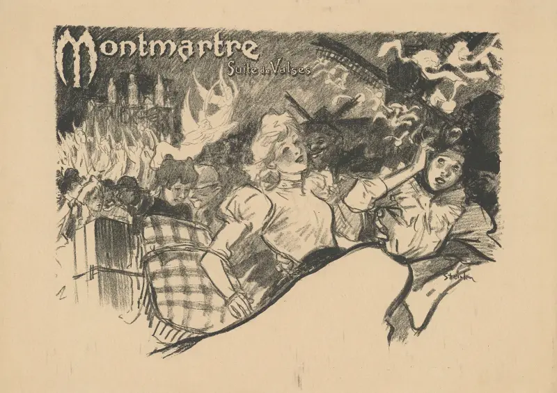 Montmartre, Suite de Valses av Théophile Alexandre Steinlen