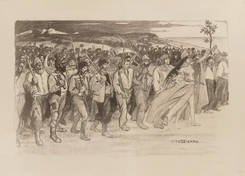 Premier mai av Théophile Alexandre Steinlen