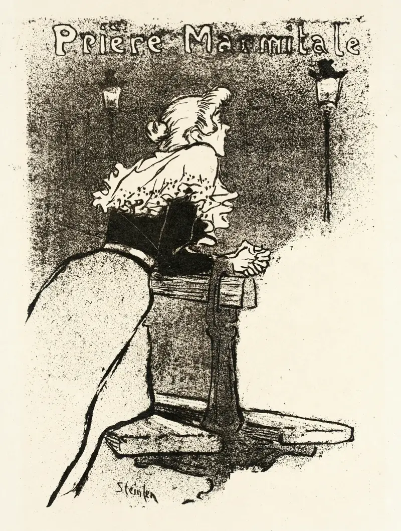 Marmitabön av Théophile Alexandre Steinlen