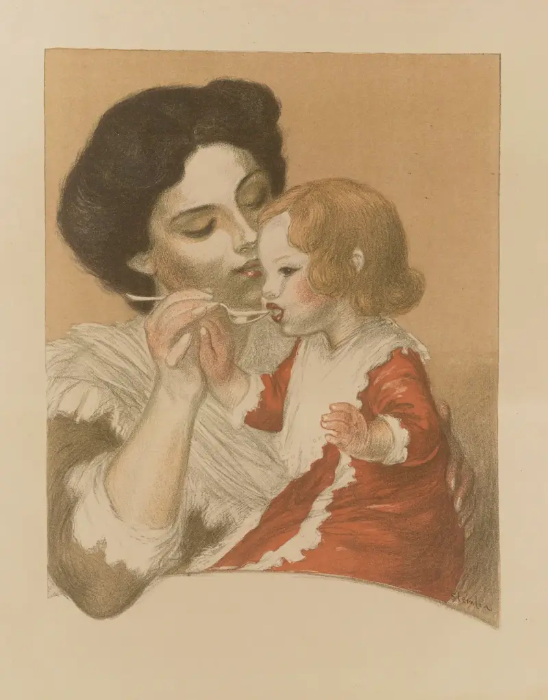 Racahout des Arabes av Théophile Alexandre Steinlen