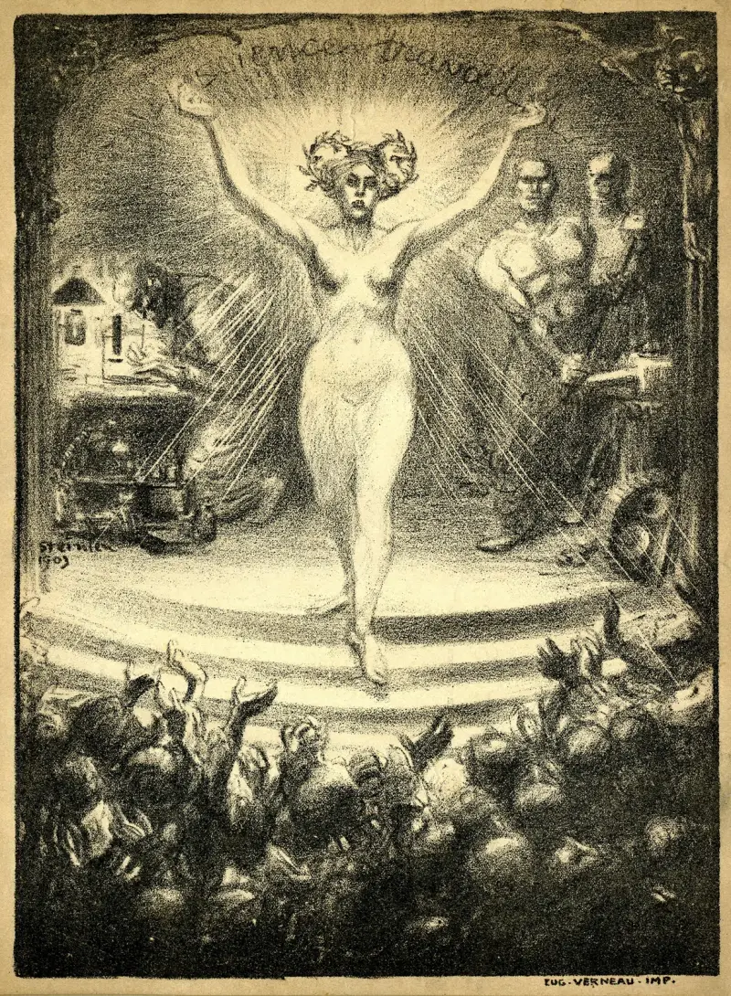 Věda práce, Théophile Alexandre Steinlen