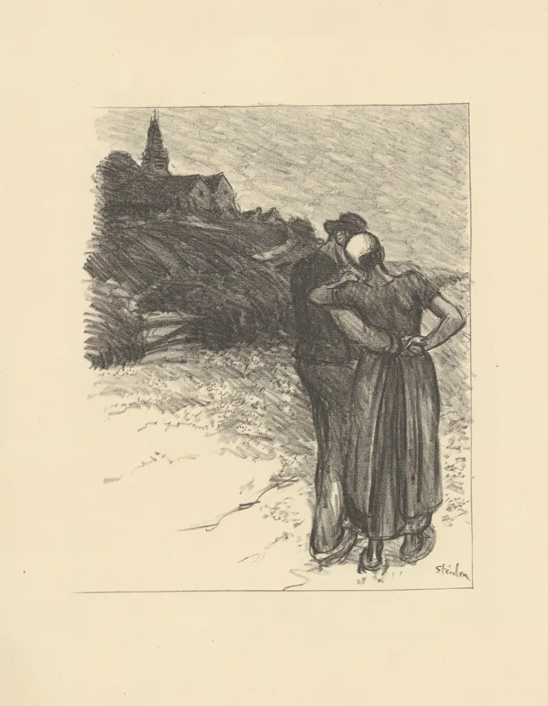 Klingt, Musettes! von Théophile Alexandre Steinlen