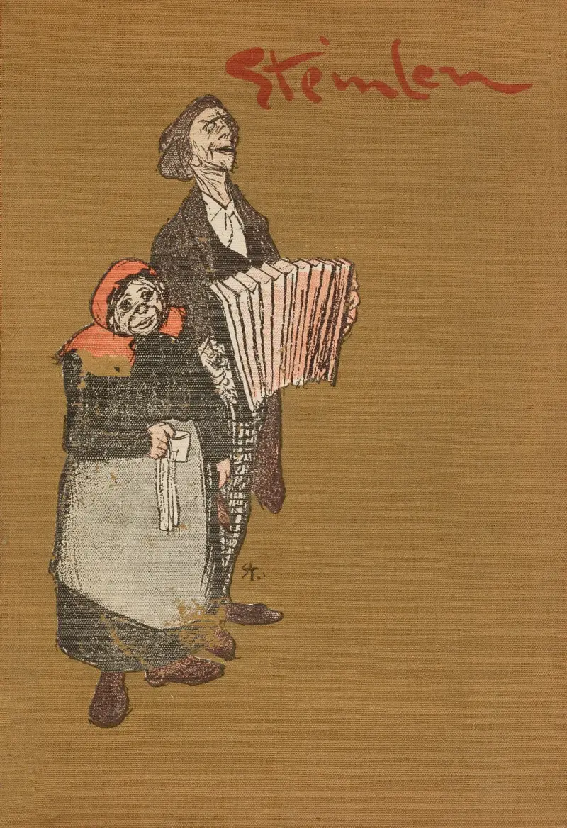 Steinlen and his art – Cover av Théophile Alexandre Steinlen