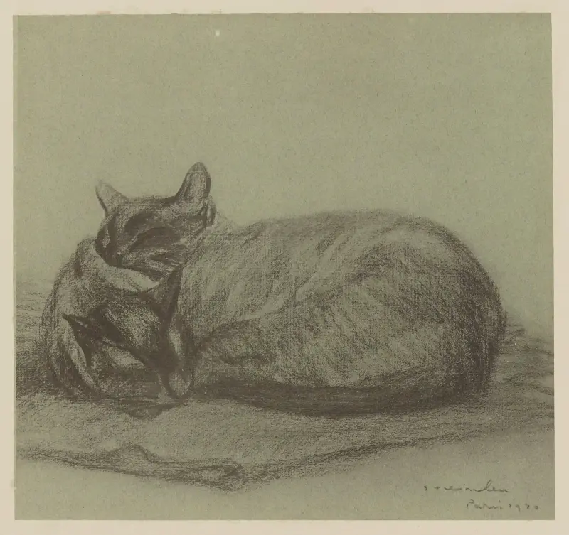 Steinlen. Chats et autres Bêtes av Théophile Alexandre Steinlen