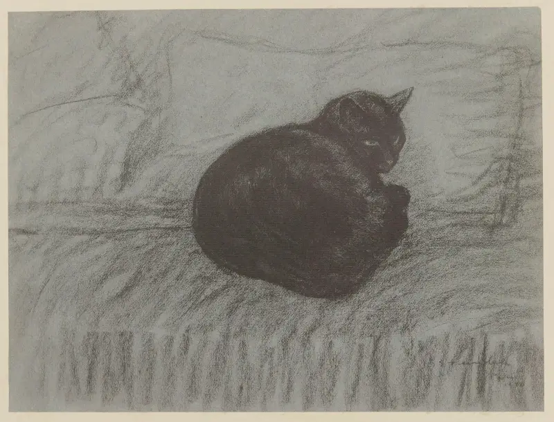 Steinlen. Chats et autres Bêtes. av Théophile Alexandre Steinlen