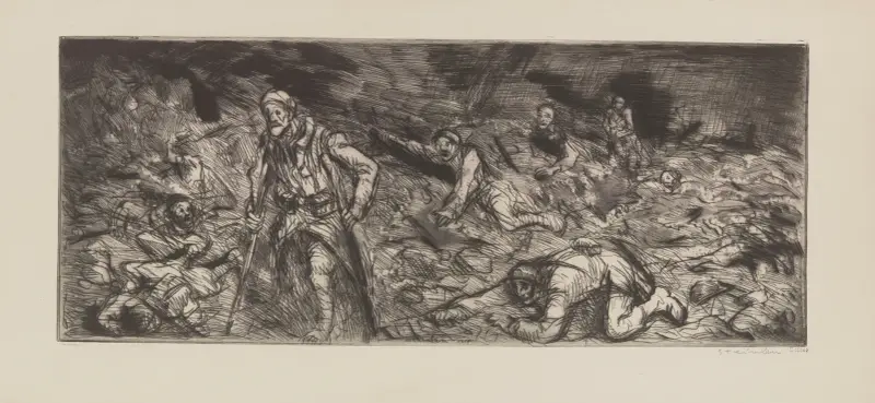 Skräckens land av Théophile Alexandre Steinlen