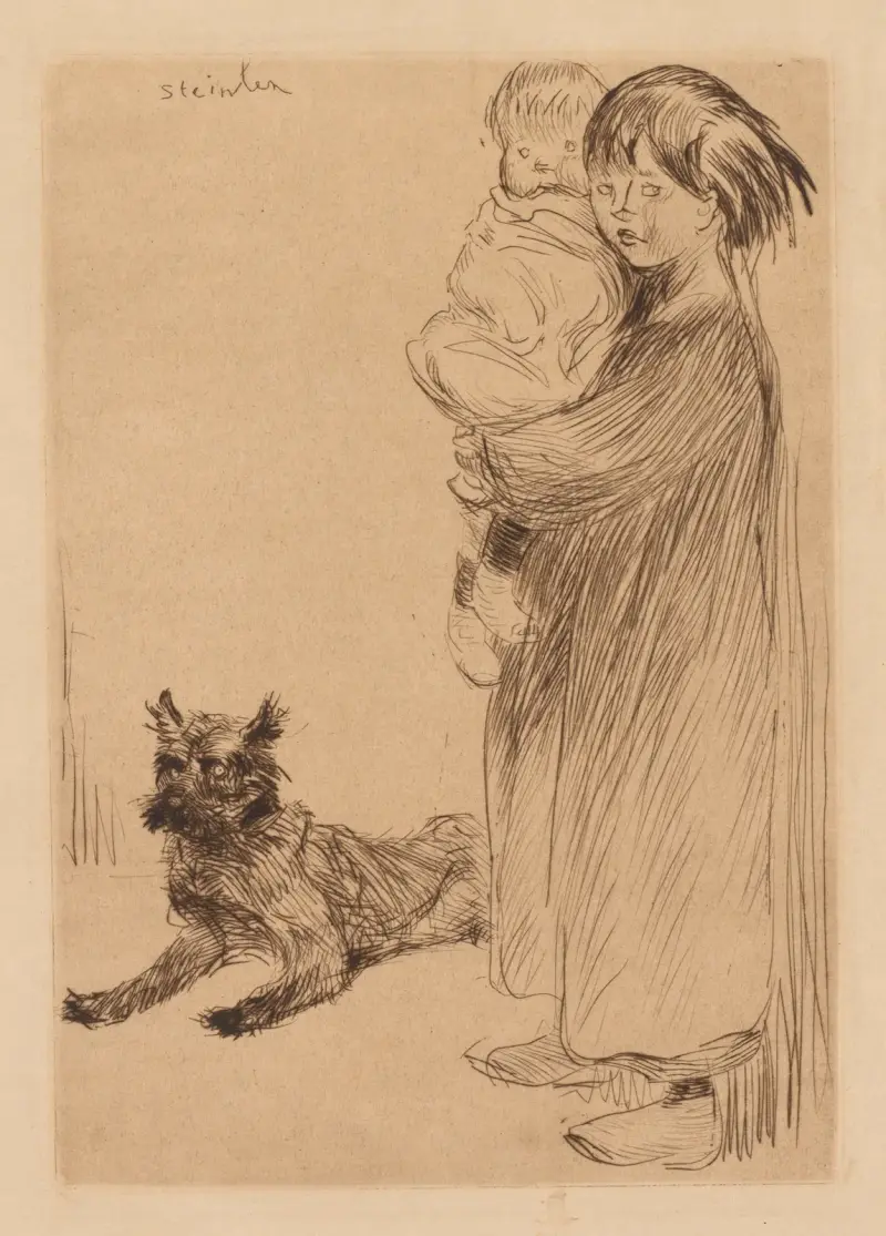 Storasyster av Théophile Alexandre Steinlen