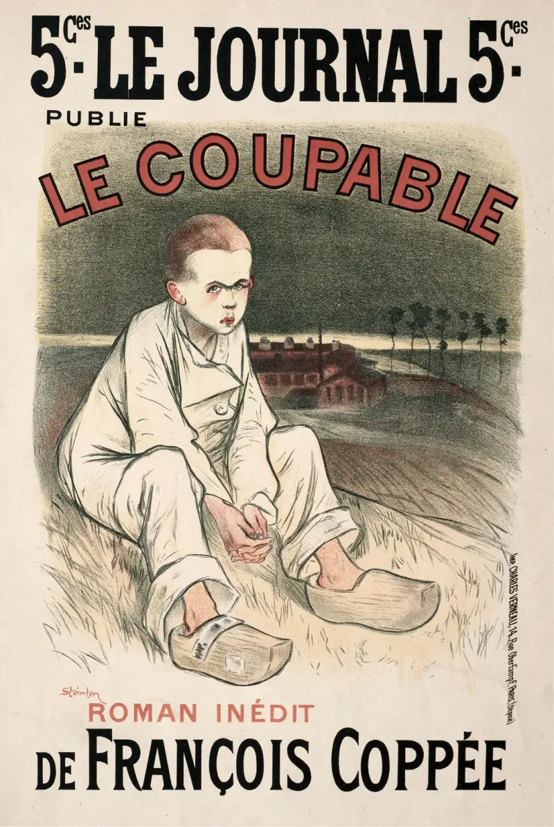 Der Schuldige von Théophile Alexandre Steinlen