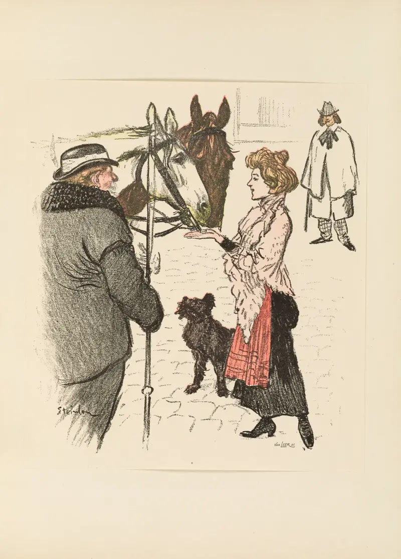 Sockerbiten av Théophile Alexandre Steinlen