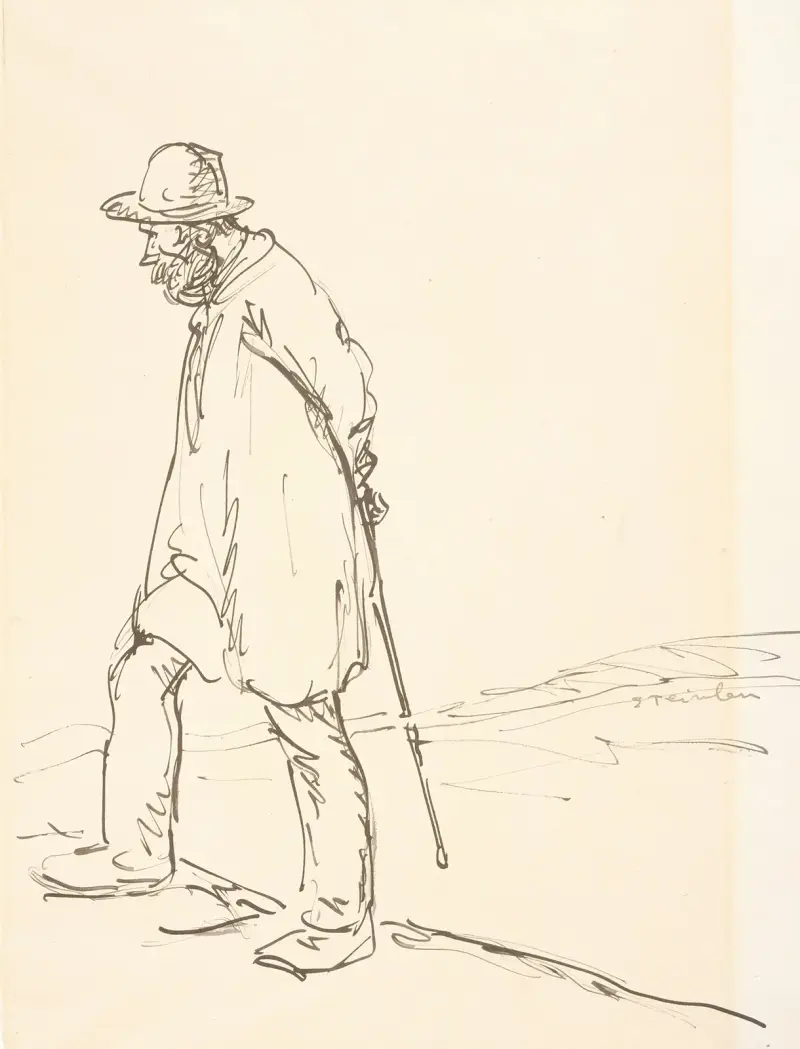 Vagabonden av Théophile Alexandre Steinlen