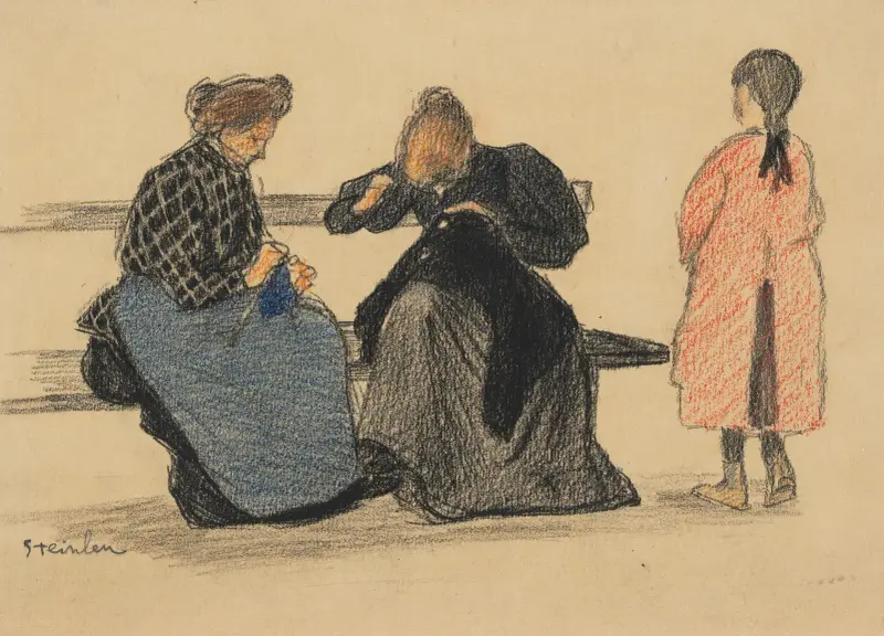 Trzy postacie, Théophile Alexandre Steinlen