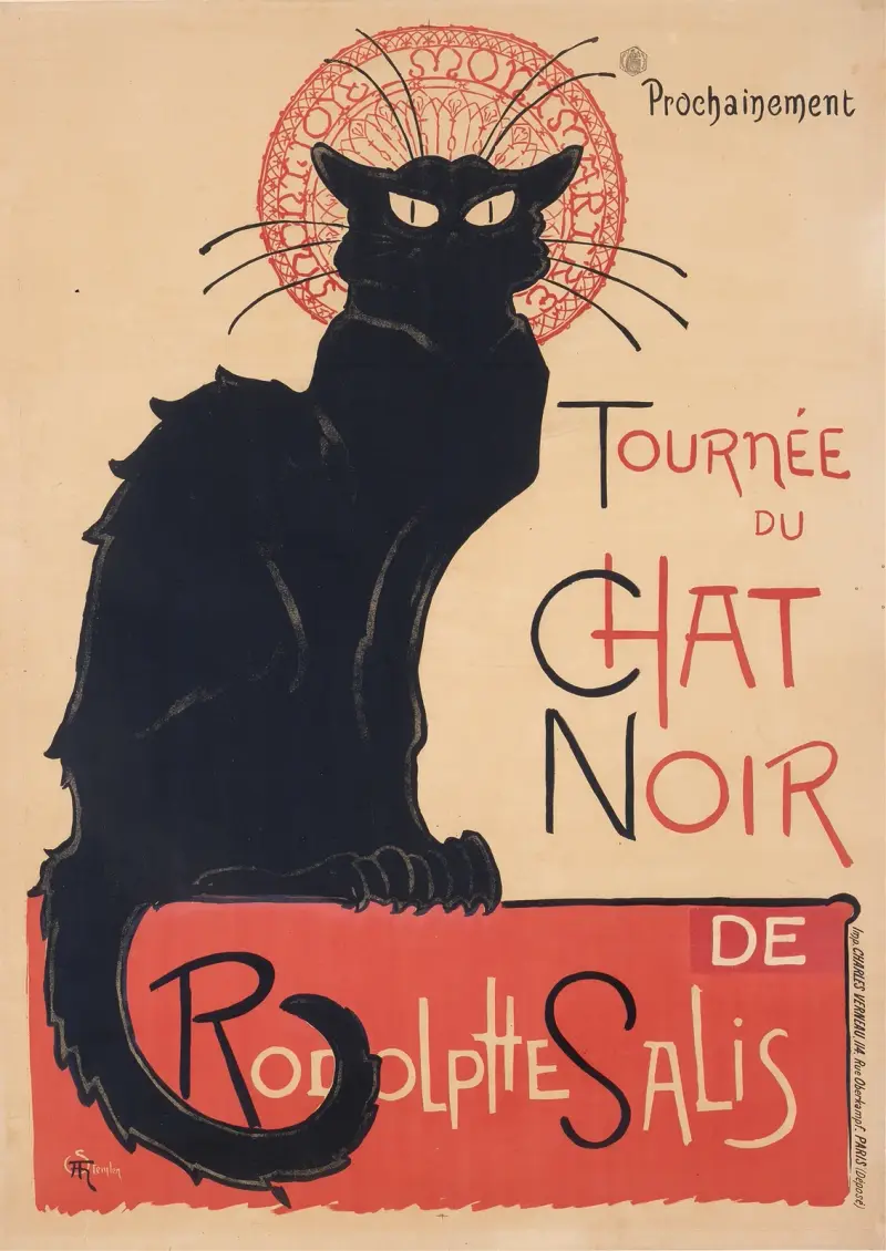 Tournée du Chat Noir von Théophile Alexandre Steinlen
