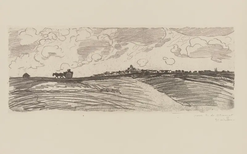 By och kärra av Théophile Alexandre Steinlen