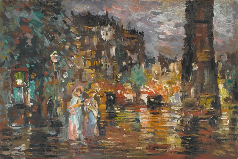 Paris av Konstantin Alexeevich Korovin