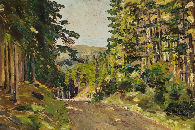 Sibiřská krajina, Konstantin Alexeevich Korovin