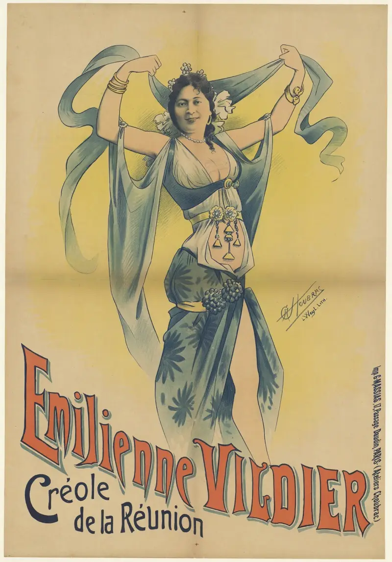 Emilienne Vildier, créole de la Réunion av Alfred Choubrac