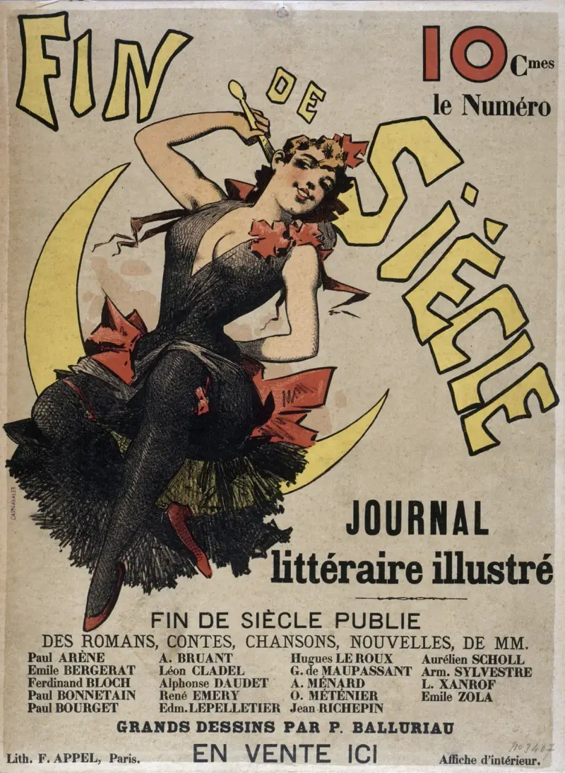 Fin De Siecle Journal Littéraire Illustré av Alfred Choubrac