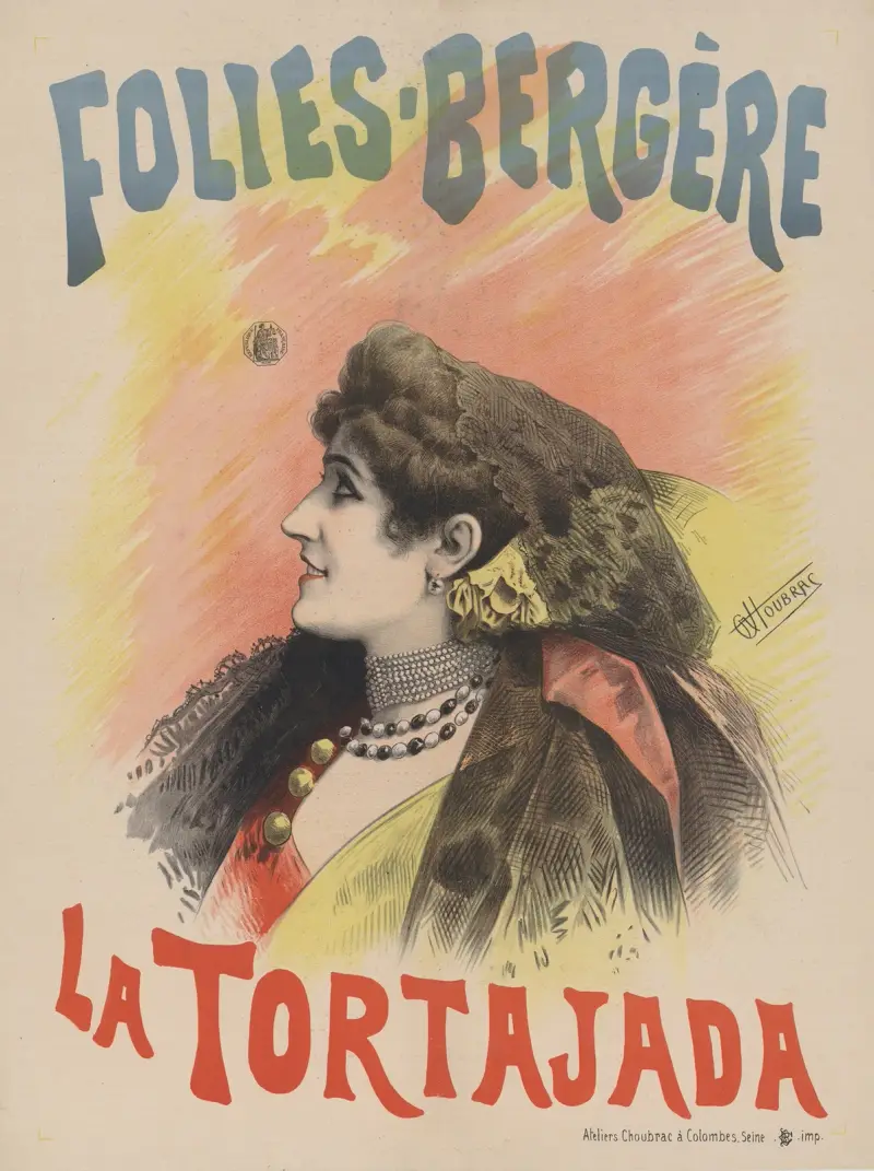 Folies-Bergère. La Tortajada av Alfred Choubrac