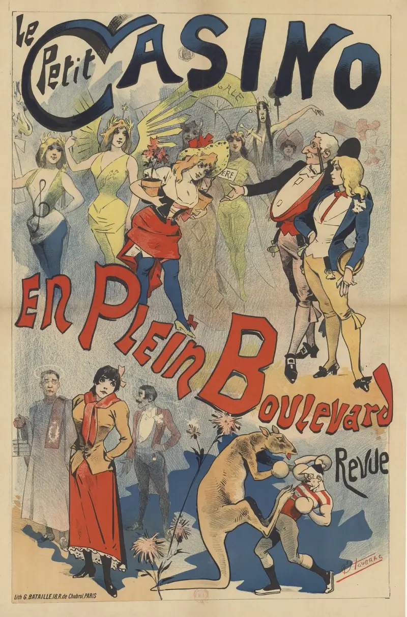 Le Petit Casino. En plein boulevard. Revue av Alfred Choubrac