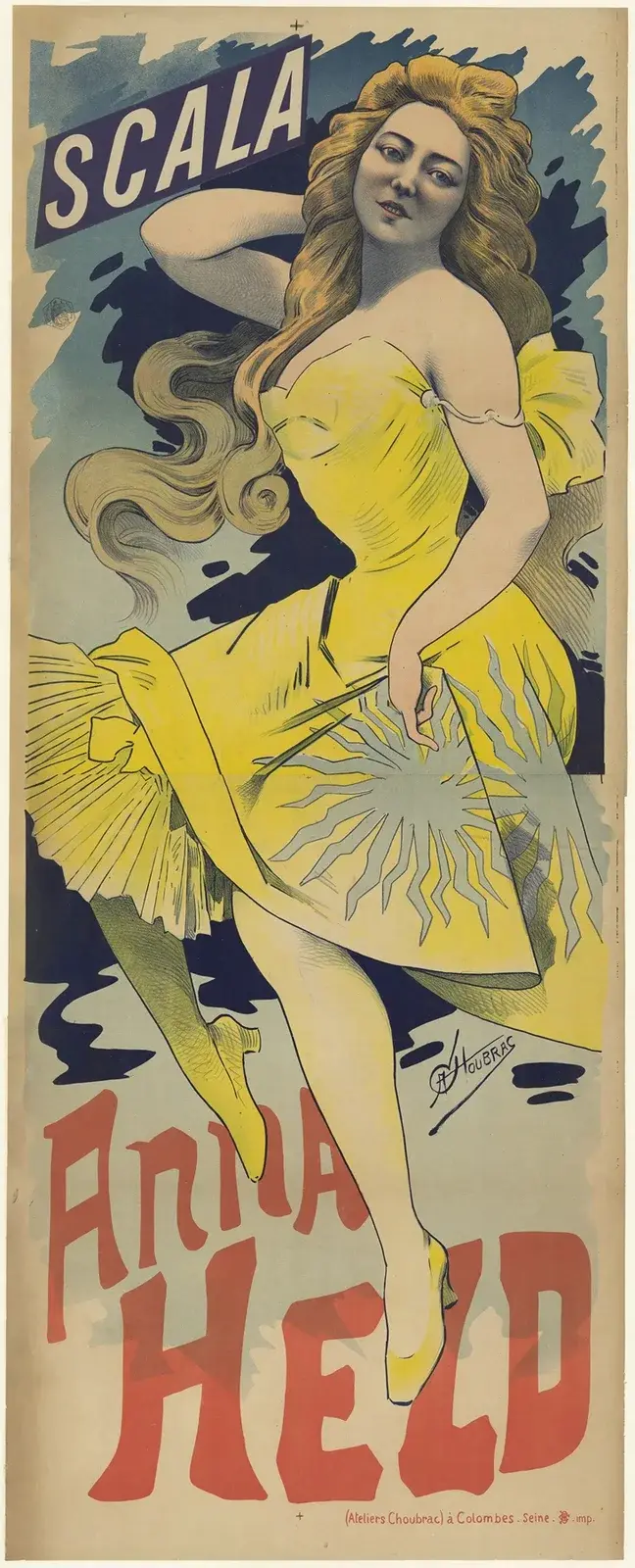 Scala. Anna Held, Alfred Choubrac