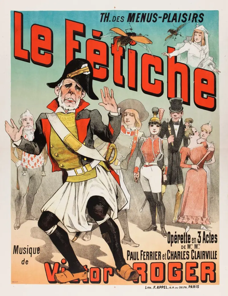Th. Des Menus-Plaisirs Le Fétiche av Alfred Choubrac