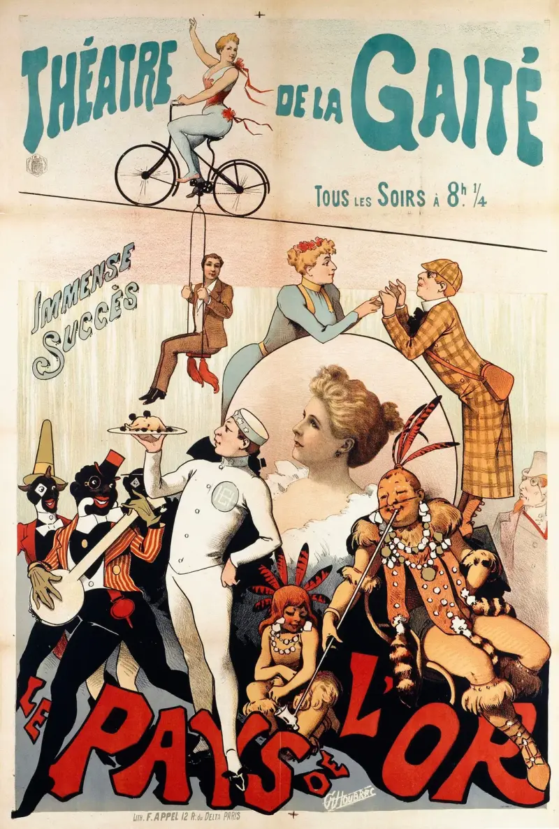 Theatre De La Gaite av Alfred Choubrac