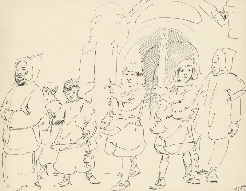 Pilgerzug von Alfred Ost