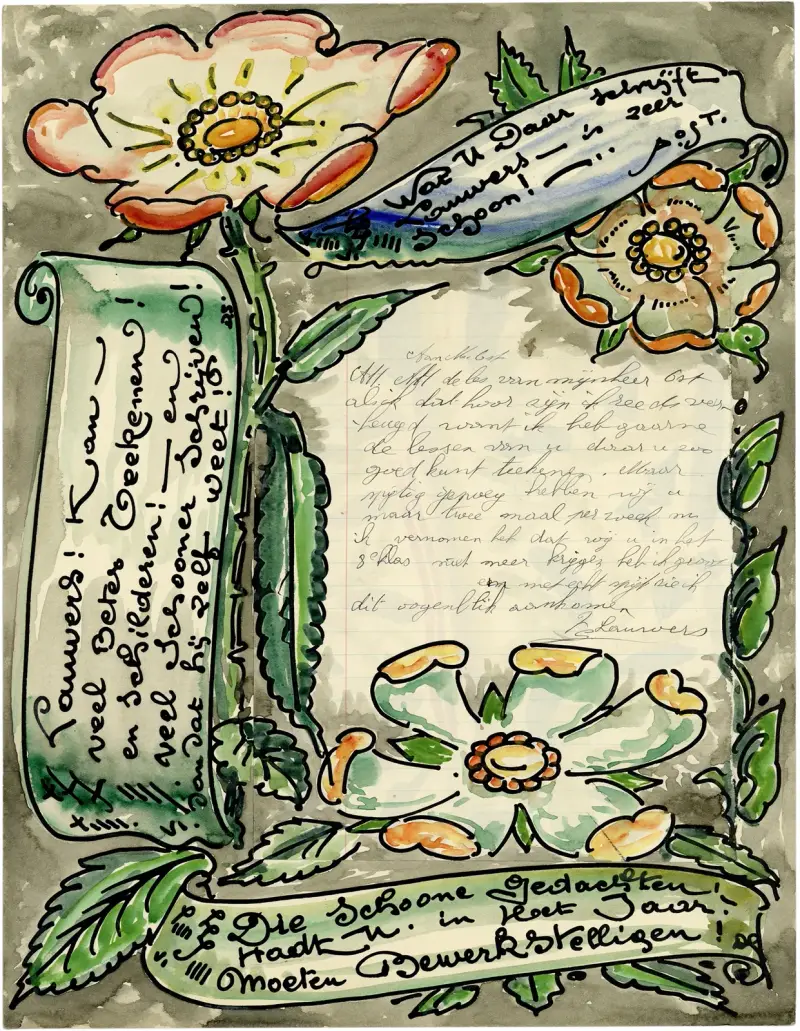 Brief Lauwers av Alfred Ost
