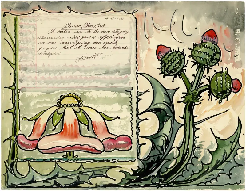 Brief an Wouters von Alfred Ost