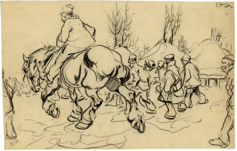 De Beêweg (Beêvaert van Hakendover) von Alfred Ost
