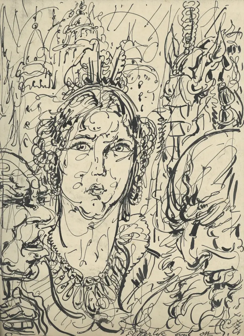 Illustratie bij Elckerlyc nov 1936 av Alfred Ost