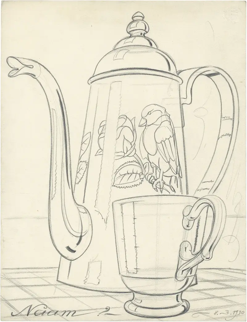 Koffiepot av Alfred Ost