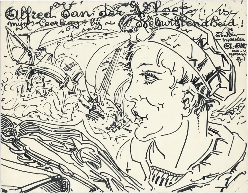 Leerling Van der Vloet av Alfred Ost