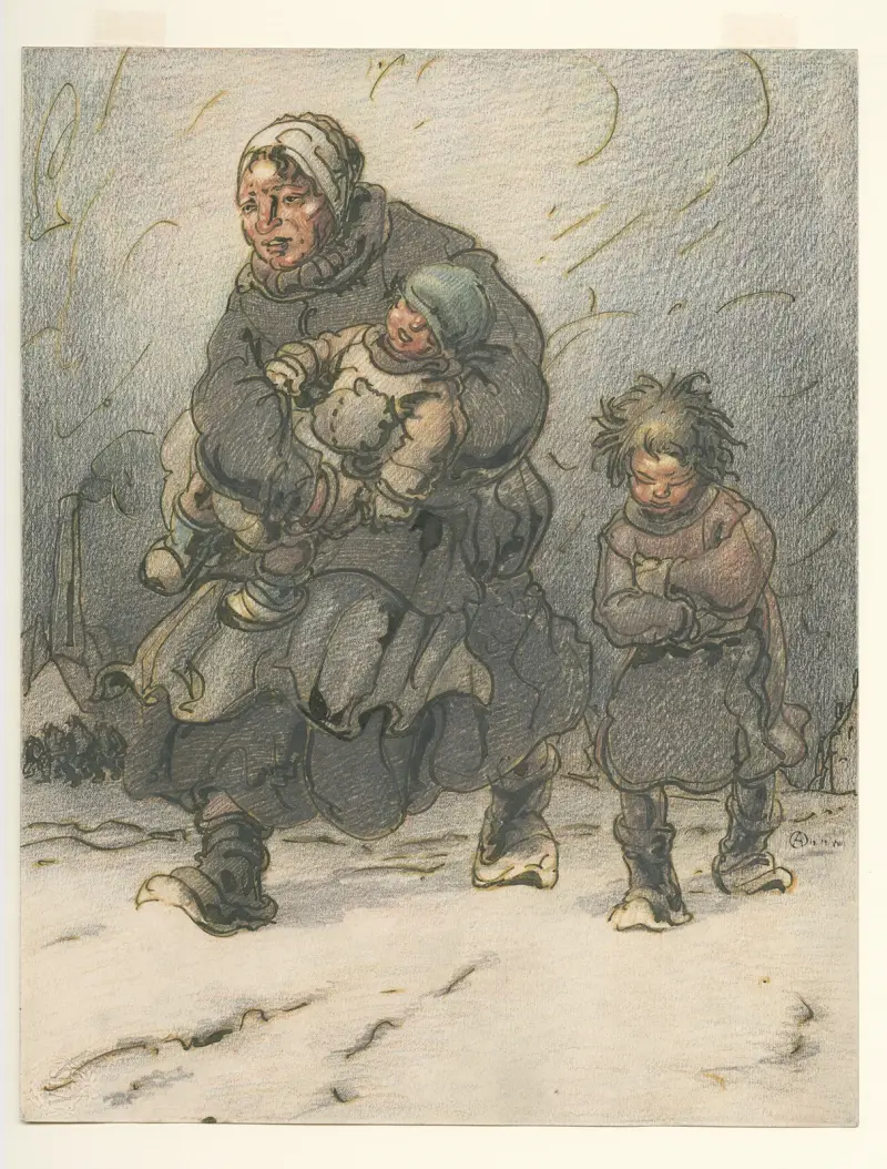 Kriegstrauer von Alfred Ost