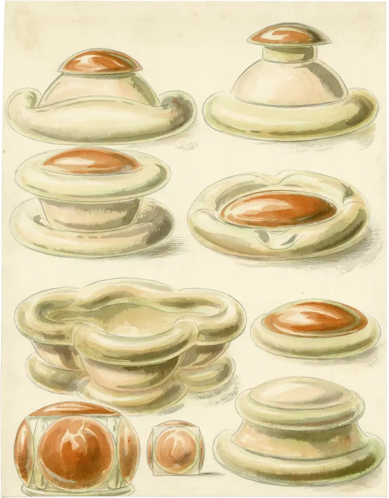 Servies av Alfred Ost