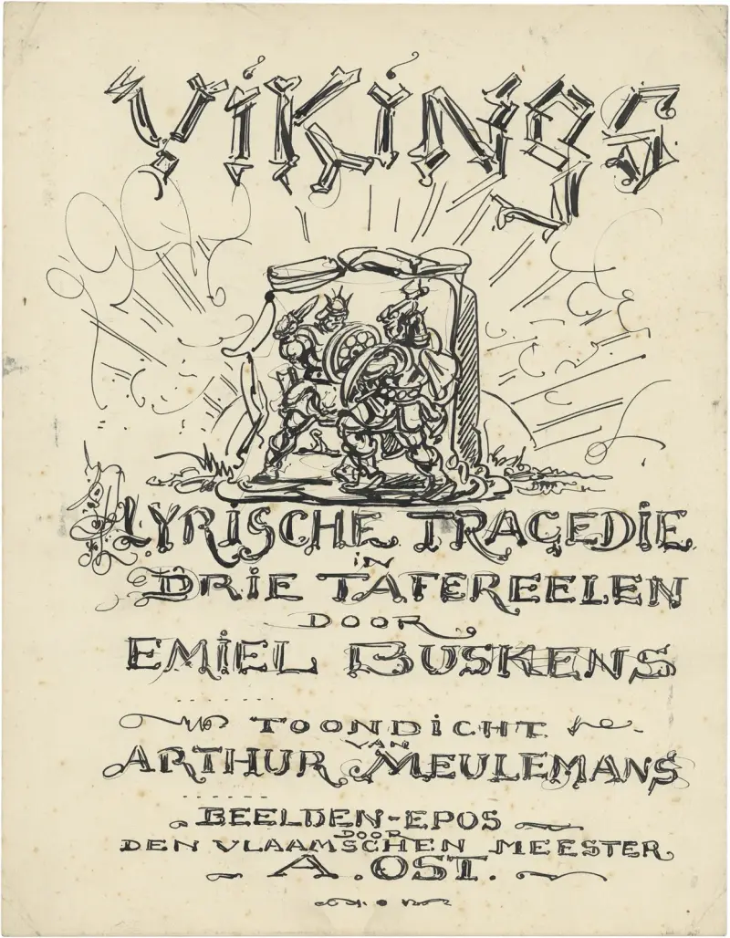 Vikings – Lyrische Tragedie av Alfred Ost