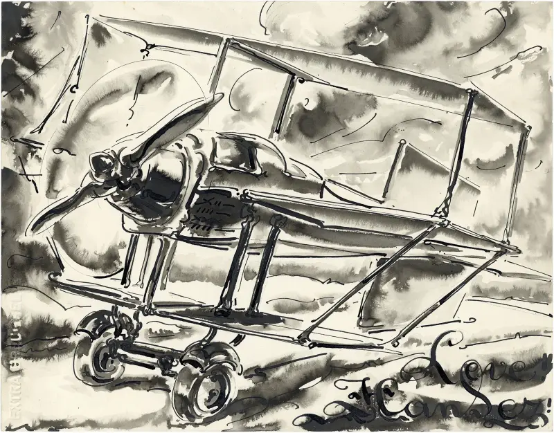 Flugzeug, 1934 – Nr. 1 von Alfred Ost