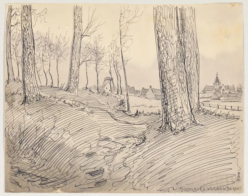 Ypres Remember, 1915 von Alfred Ost