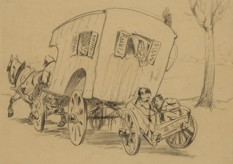 Zigeunerwagen von Alfred Ost