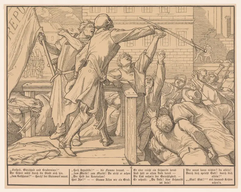 Döden som folkpredikant av Alfred Rethel