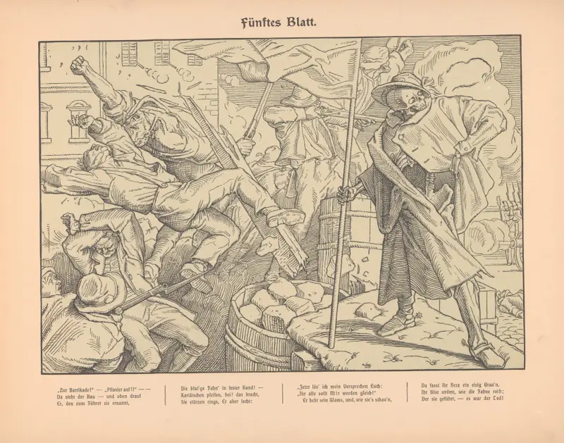 Femte bladet av Alfred Rethel