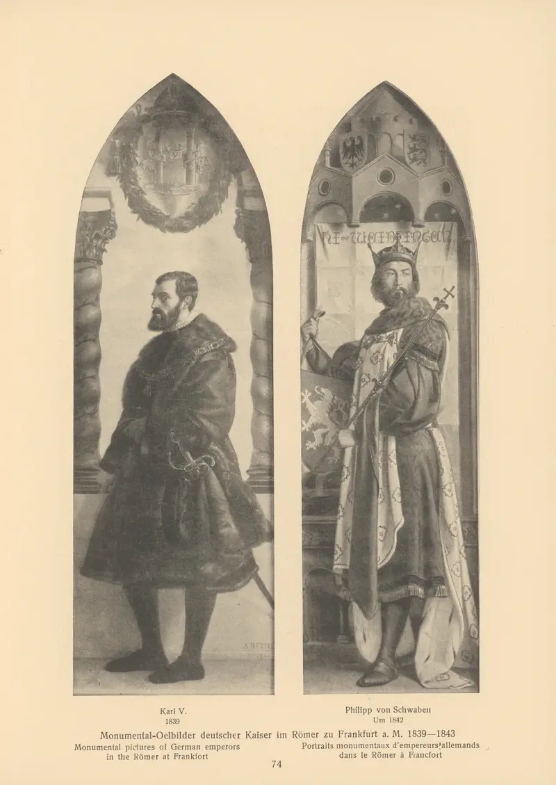 Karl V, Philipp von Schwaben av Alfred Rethel