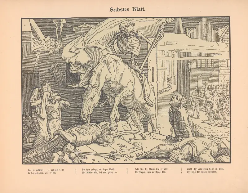 Sjätte bladet av Alfred Rethel