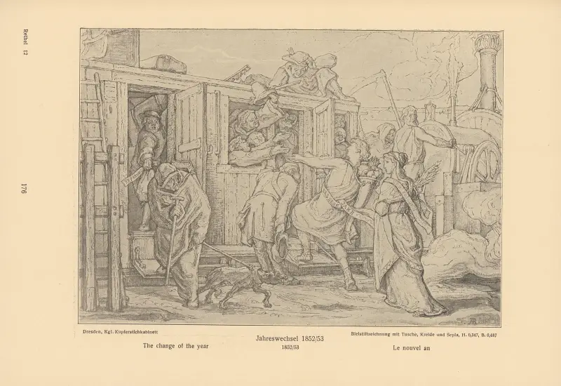 Årets växling av Alfred Rethel