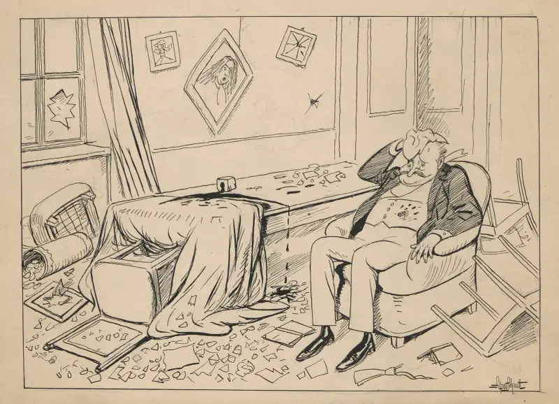 Efter ministermötet av Alfred Schmidt