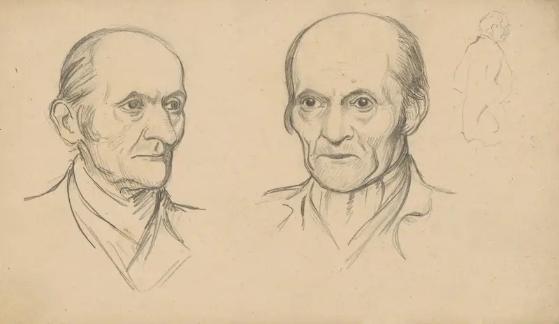 An elderly man., Alfred Schmidt