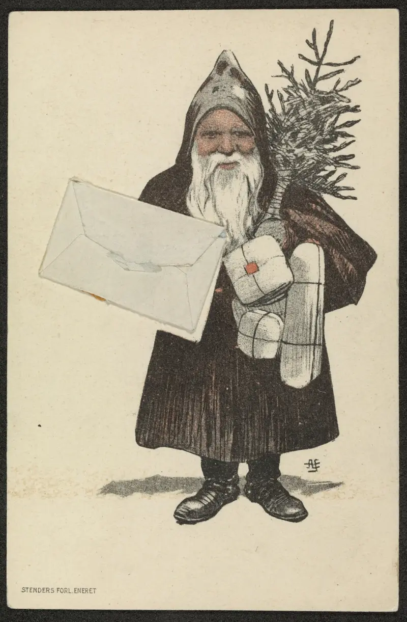 Weihnachtskarte von Alfred Schmidt
