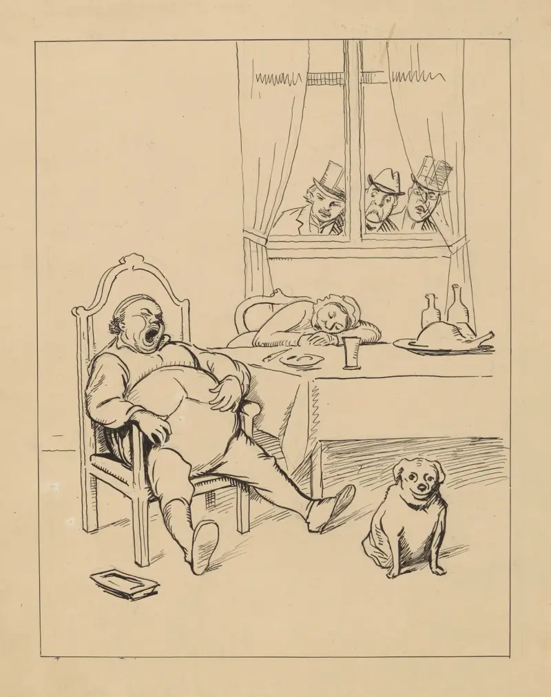 Danish Referendum. (After Wilhelm Marstrand) av Alfred Schmidt