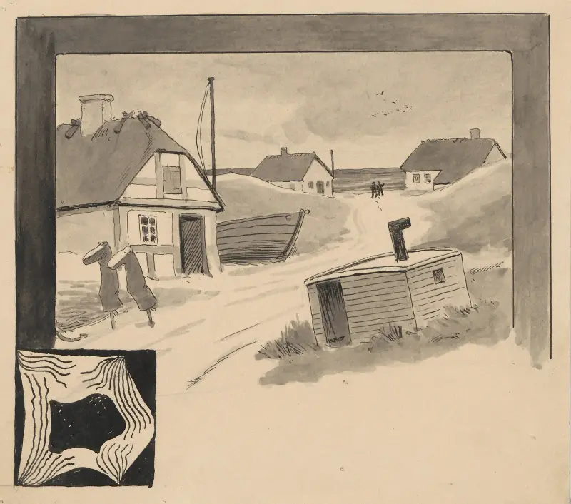 Fiskeby av Alfred Schmidt
